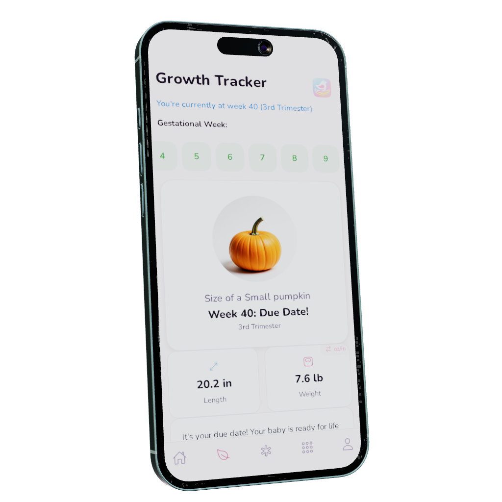 Growth Tracker — Nesting Co. app preview.
